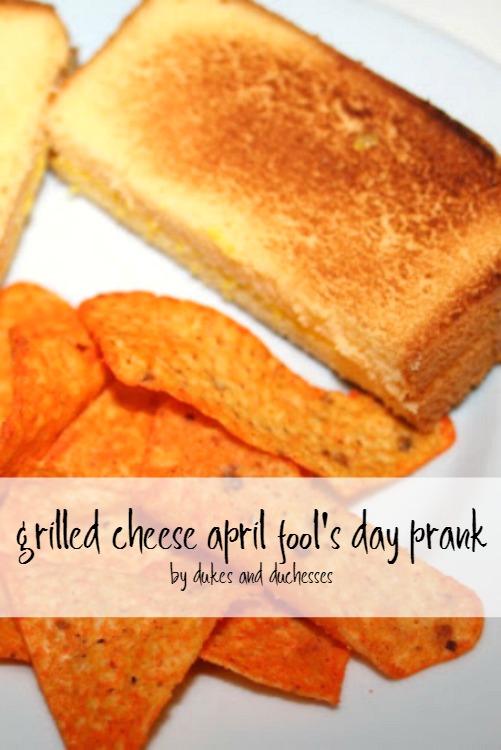 grilled cheese april fool's day prank