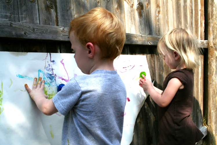 watercolor painting for toddlers