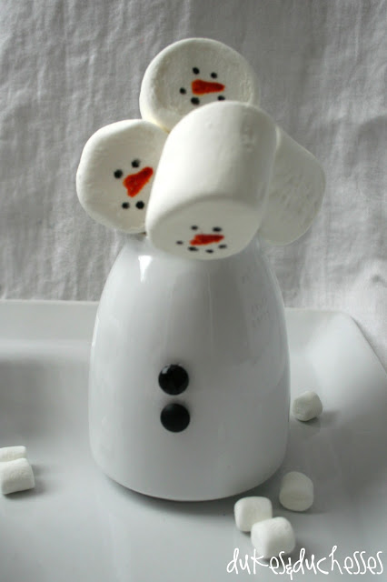 snowman cocoa bar