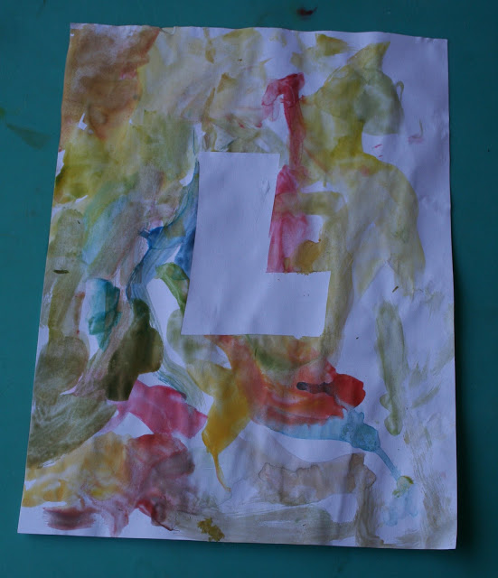 Monogrammed paintings