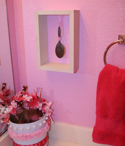 A pink bathroom for girls