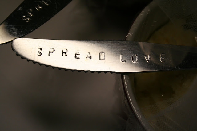 Spread love butter knives
