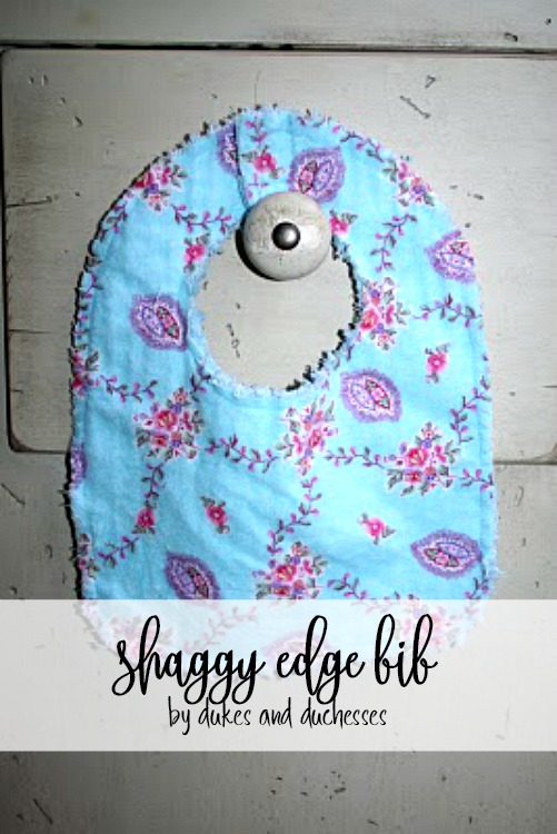 shaggy edge bib