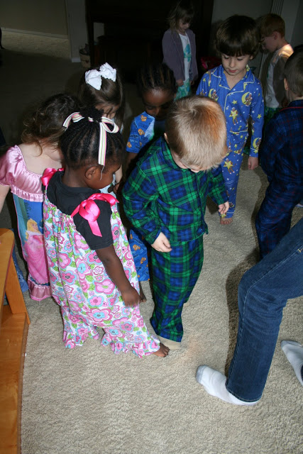 A pajama party