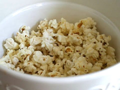homemade microwave popcorn