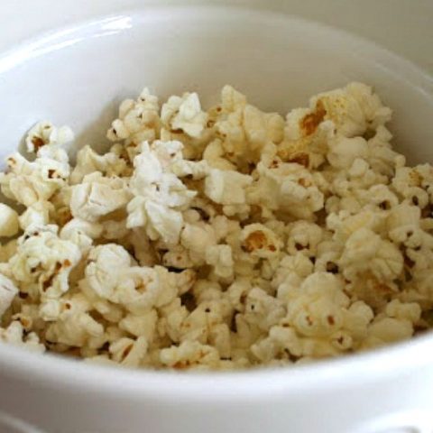 homemade microwave popcorn
