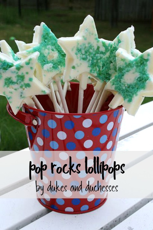 Pop Rocks Lollipops - and Duchesses