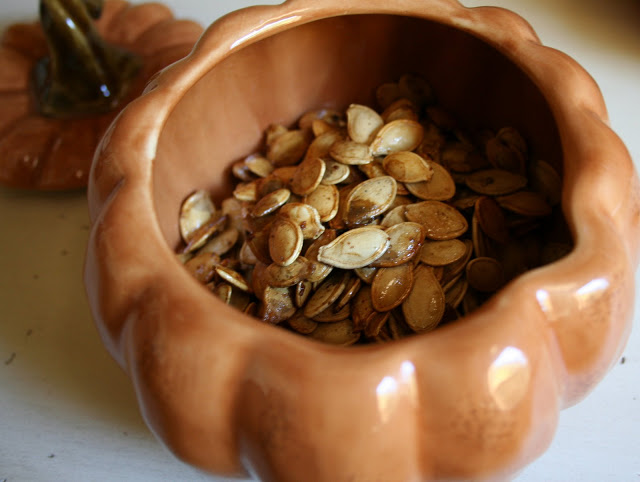 roasted pumpkin seeds