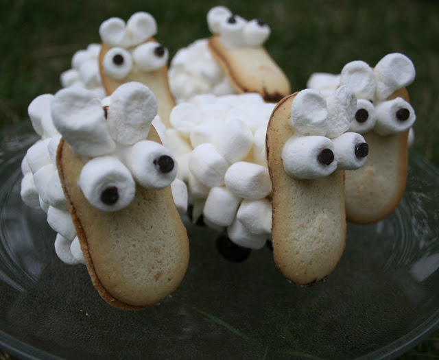 marshmallow sheep