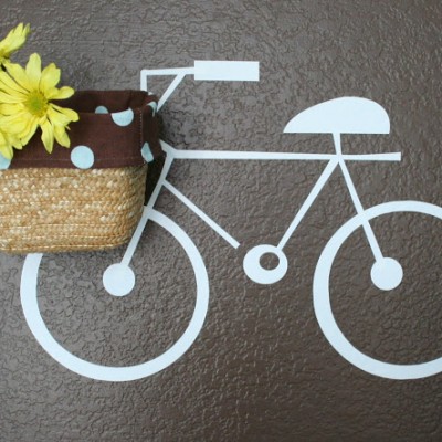 A Tutorial :: Vinyl Bike for the Wall