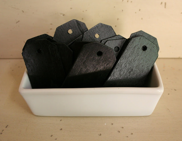 Chalkboard tags