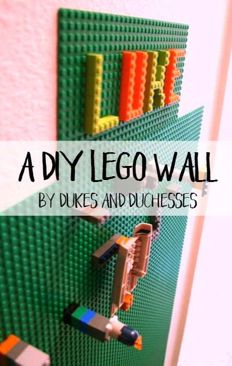 DIY lego wall