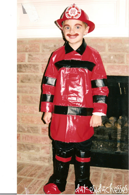 Billy Blazes costume - Rescue Heroes/firefighter homemade costumes