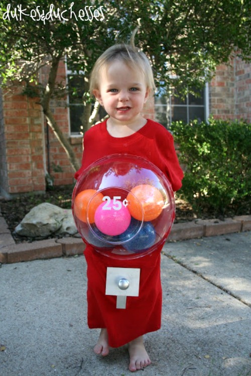 How To Make A Gumball Machine Costume Diy Ideas