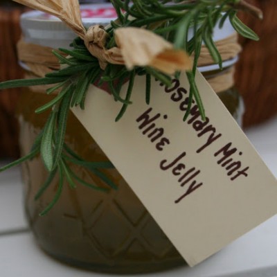 Rosemary Mint Wine Jelly