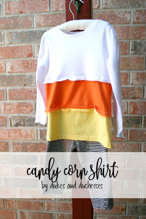 candy corn shirt