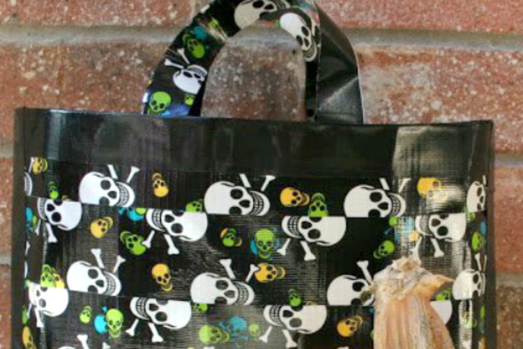 A Duct Tape Trick or Treat Bag Dukes and Duchesses