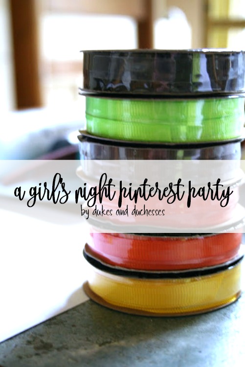 girls night pinterest party