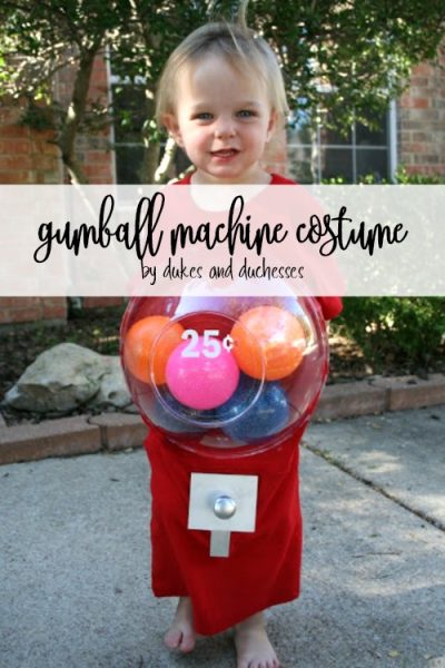 DIY Gumball Machine Costume