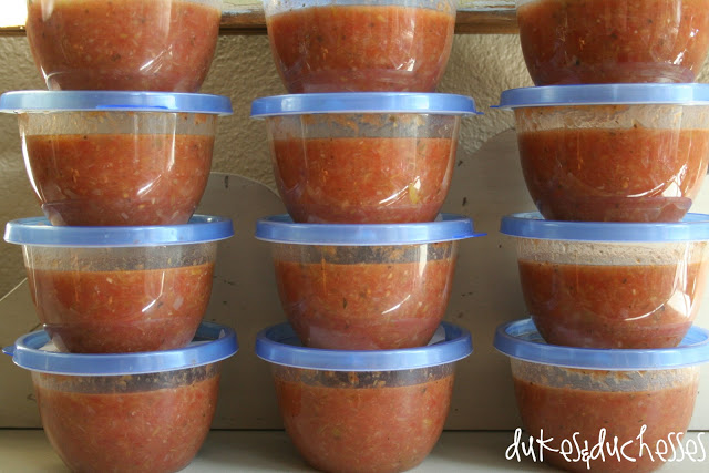 tomato and leek bisque (soup swap)