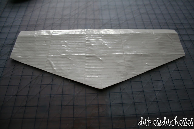 how to make a duct tape chair back envelope