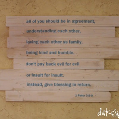 A Verse for our Family