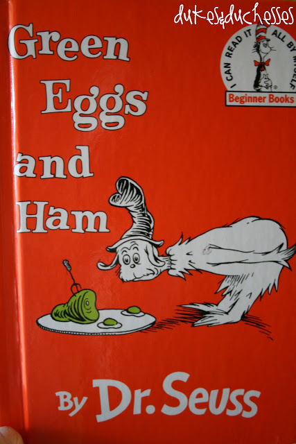 Green eggs and ham for breakfast