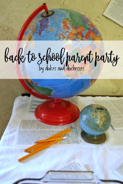 back to school parent party