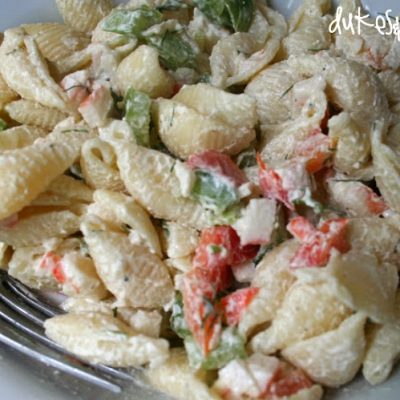 Easy Crab Pasta Salad Recipe