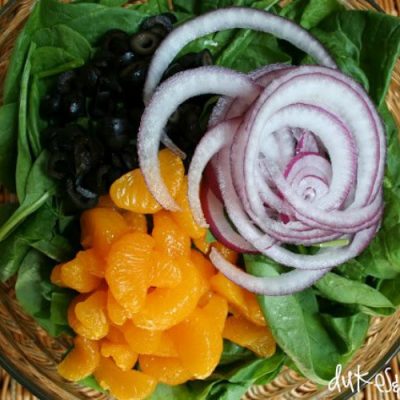 Mandarin Orange Savory Salad
