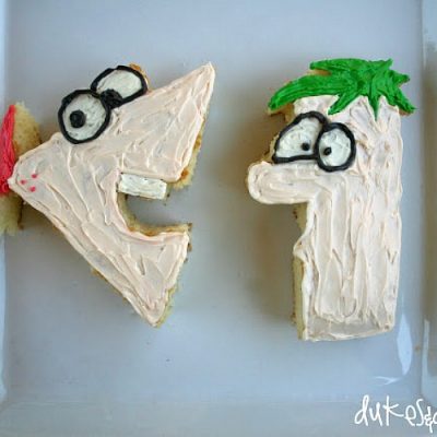 Phineas and Ferb Birthday Cakes