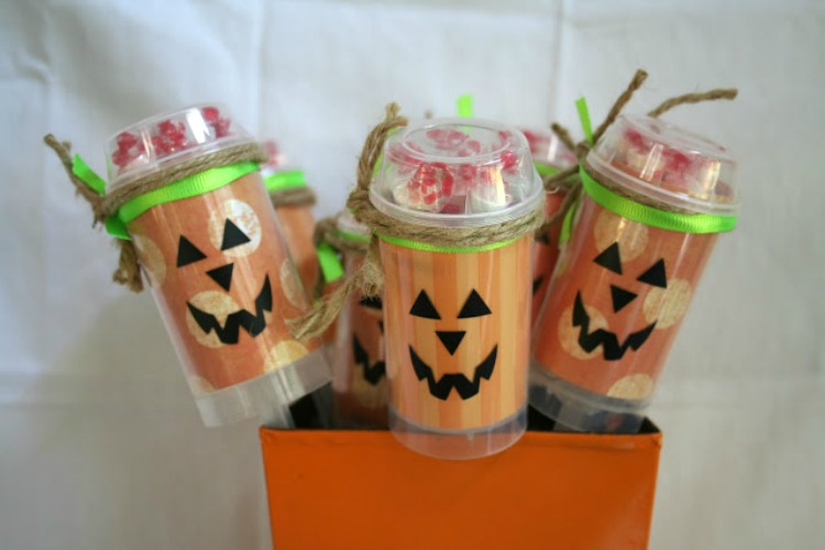 pumpkin push pops for halloween