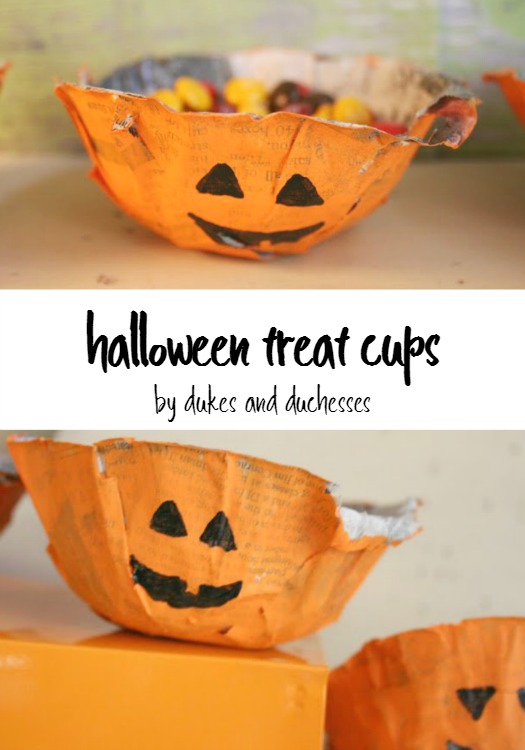 halloween treat cups