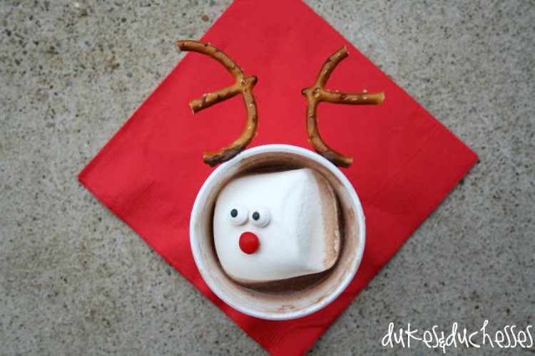 reindeer hot cocoa