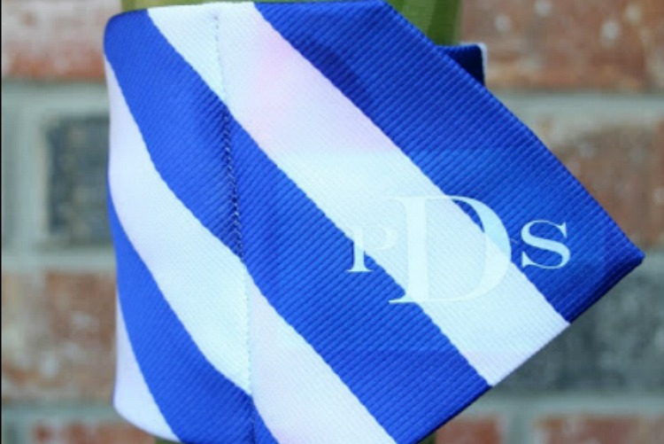 upcycled tie coffee sleeve