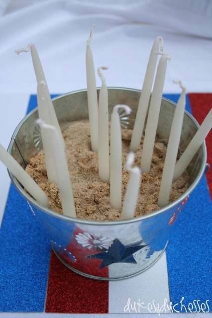 Fourth of July tablescape