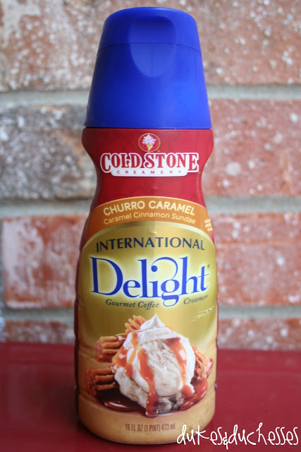 International Delight Coldstone Creamery Churro Caramel coffee creamer