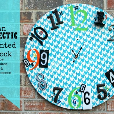 An Eclectic Painted Clock