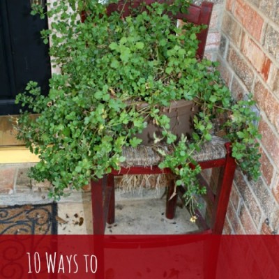 10 Ways to Repurpose Old Chairs