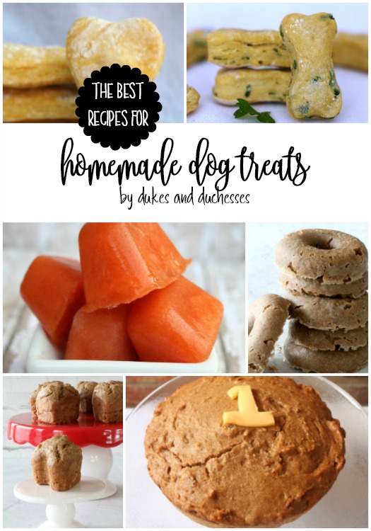 the best recipes for homemade dog treats