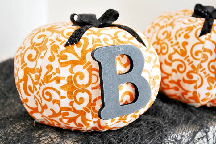 decorate a pumpkin