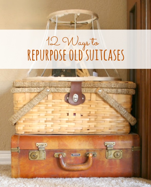 repurposing old suitcases