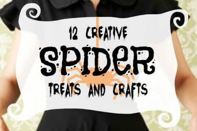 spider treats and crafts for halloween
