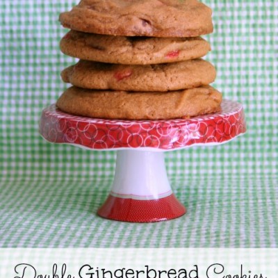 Double Gingerbread Cookies {and a Virtual Cookie Exchange}