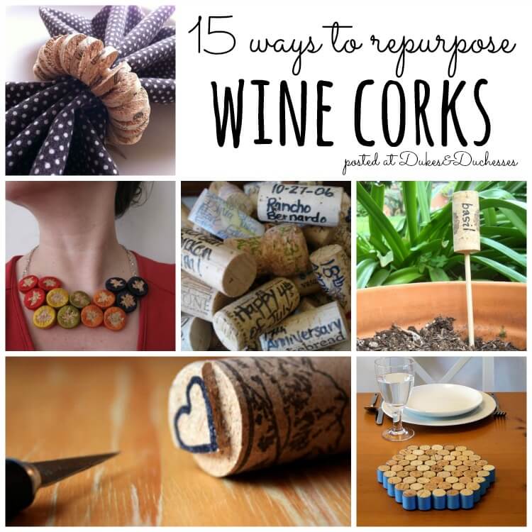 15 ways to repurpose wine corks