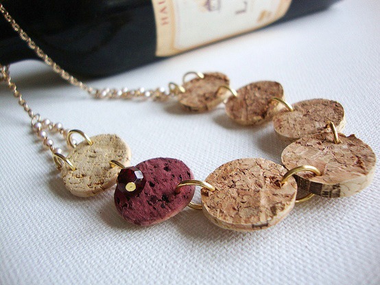 cork necklace