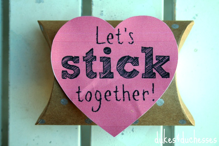 let's stick together valentine