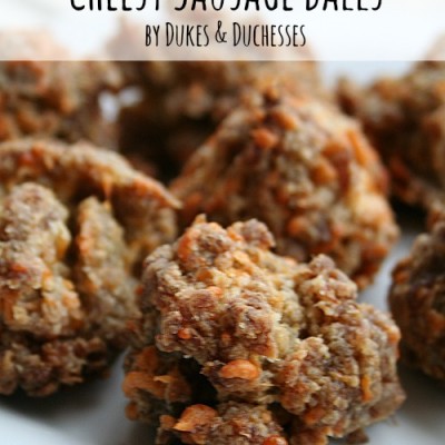 Cheesy Sausage Balls