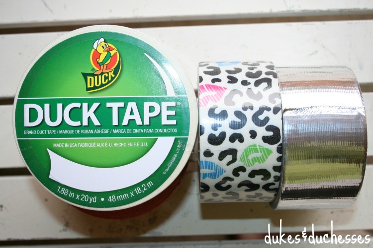 valentine's day duck tape