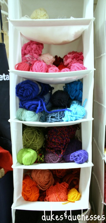 How to Organize Yarn - Dukes and Duchesses
